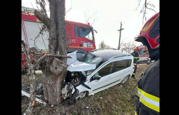 Accident în Bârsana! A intervenit descarcerarea