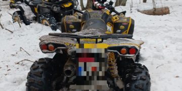 Activitate ilegală de tip off-road la Cavnic. Au intervenit jandarmii montani