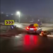 Tânărul filmat după o provocare pe TikTok în timp ce se învârtea cu maşina într-un sens giratoriu, având legat un sicriu în care se aflau doi tineri mascaţi, a fost amendat şi lăsat fără permis de conducere