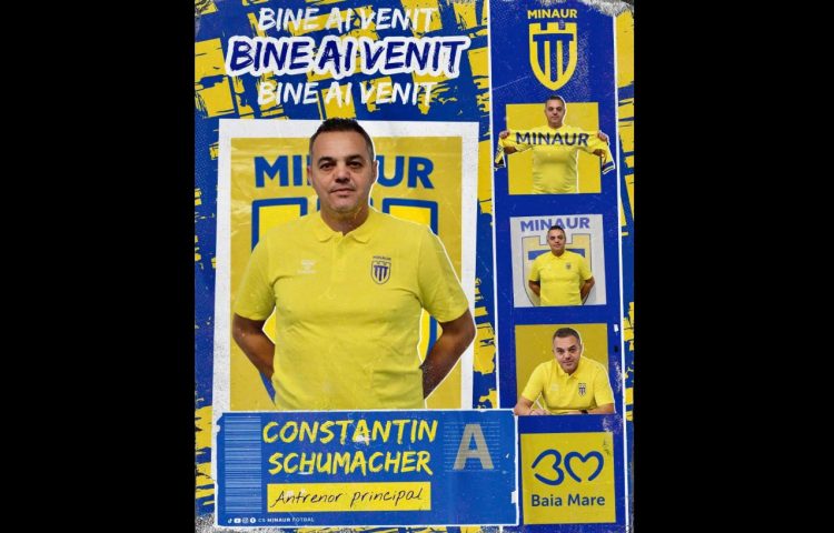 Constantin Schumacher a semnat cu CS Minaur