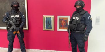 Transport special de obiecte de artă din patrimoniul național escortat de jandarmii maramureșeni