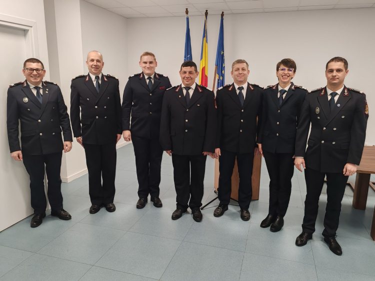 28 februarie – Ziua Protecției Civile. Înaintări în gradul militar următor la ISU Maramureș