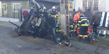 Accident deosebit de grav în Vișeu de Sus