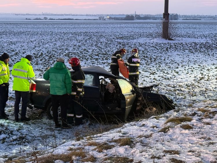 Bărbat decedat în urma unui accident produs pe centura Carei