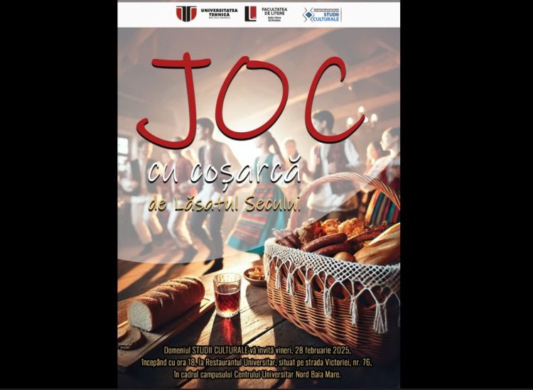 Joc cu coșarcă de Lăsatul Secului, organizat de Facultatea de Litere Baia Mare