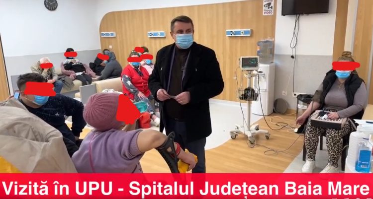 Politicienii au ajuns să fie doctori! Bătaie de joc la UPU Baia Mare – „Dă-i prostului putere…că are IMUNITATE!”
