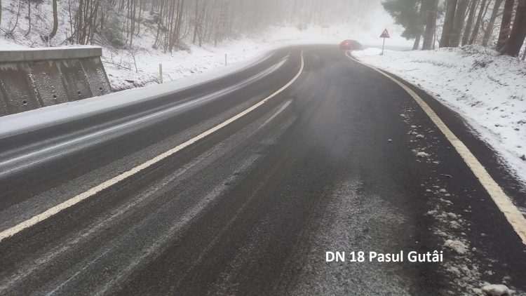 Starea drumurilor şi vremea pentru 14 februarie
