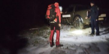 Un ucrainean care se afla de trei nopți în munți a fost salvat de salvamontiști și polițiștii de frontieră