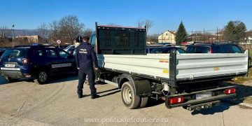 Autoutilitară de 40.000 de euro, căutată de autoritățile din Germania, descoperită în Petrova