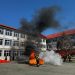 La Colegiul Național ,,Vasile Lucaciu” a avut loc un exercițiu de simulare a unui incendiu