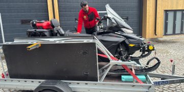 Salvamont Maramureș a fost dotat cu două snowmobile