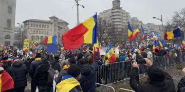Jandarmii dau detalii despre violențele de la mitingul AUR