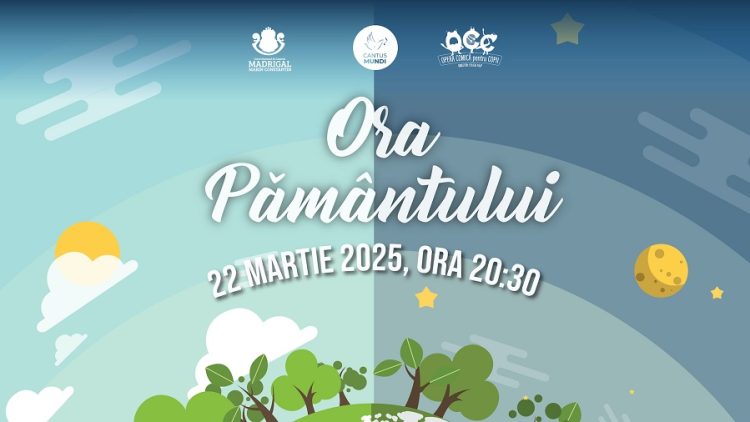 Peste 3.500 de copii din Maramureș vor marca sâmbătă seara Ora Pământului
