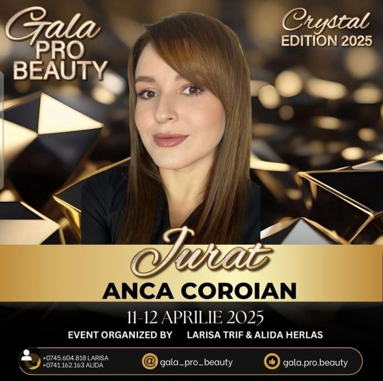 Anca Coroian, cosmetologul care a cucerit Clujul și acum jurizează excelența în beauty!