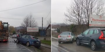 Accident rutier pe Dura, trafic îngreunat