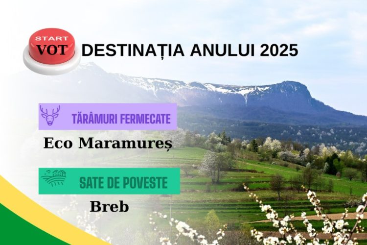 Maramureșul, în finala competiției „Destinația Anului 2025”