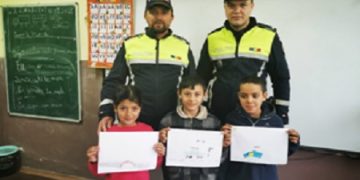 Vălenii Șomcutei. Poliţiştii sunt printre elevi, pentru siguranţa lor