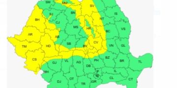 Continuă informările meteo de vreme severă