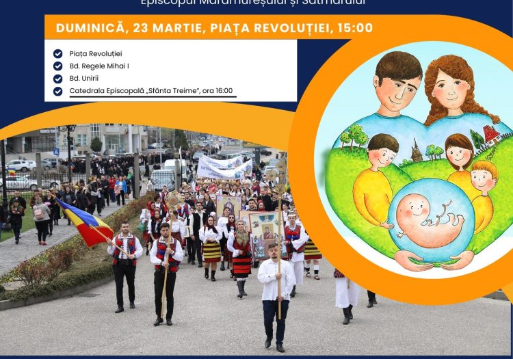 O nouă ediție a ”Marșul pentru Viață” în Baia Mare