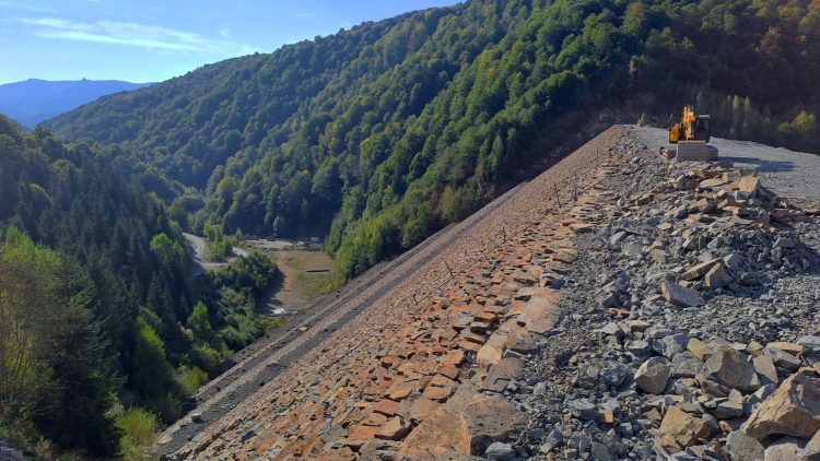 Incendiu de vegetaţie în zona Runcu