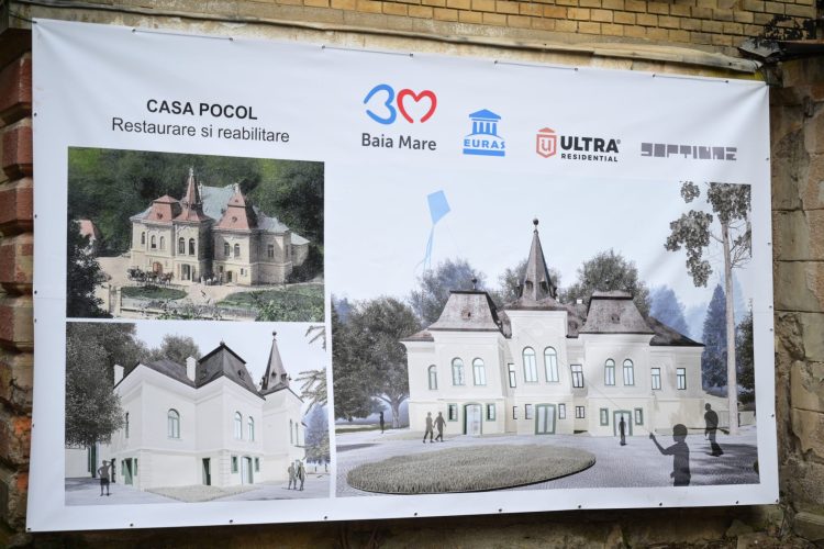 Castelul Pocol de pe Valea Borcutului a intrat oficial în reabilitare