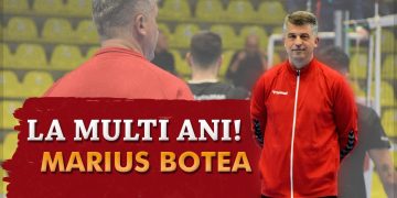La mulți ani, Marius Botea! O viață dedicată voleiului băimărean