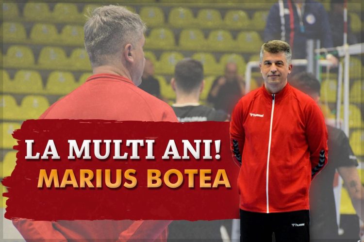 La mulți ani, Marius Botea! O viață dedicată voleiului băimărean