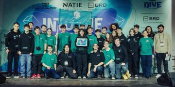 Echipa Robocorns a CN „Vasile Lucaciu” din Baia Mare, la finalul celui de-al nouălea sezon în competiția FIRST Tech Challenge România