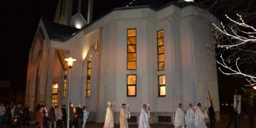 Sărbătoarea Învierii Domnului la Parohia Greco-Catolică „Sfânta Maria” din Baia Mare