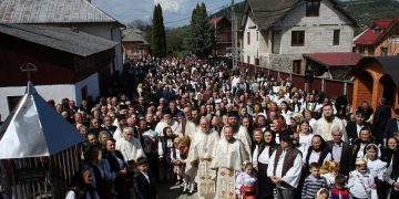 Sărbătoare cu rugăciune și binecuvântare la Săliștea de Sus, de hramul Sfântului Mare Mucenic Gheorghe