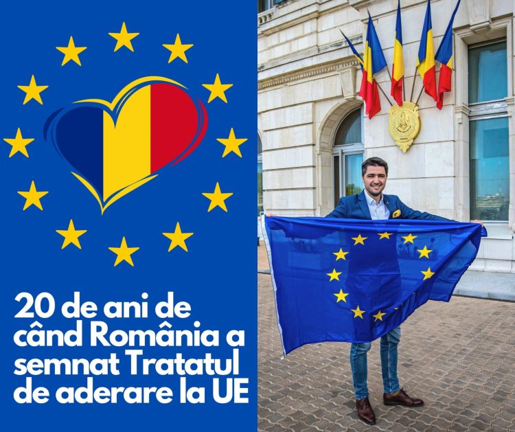 Deputatul USR Brian Cristian, mesaj la 20 de ani de la aderarea României la UE: „Europa trebuie apărată”