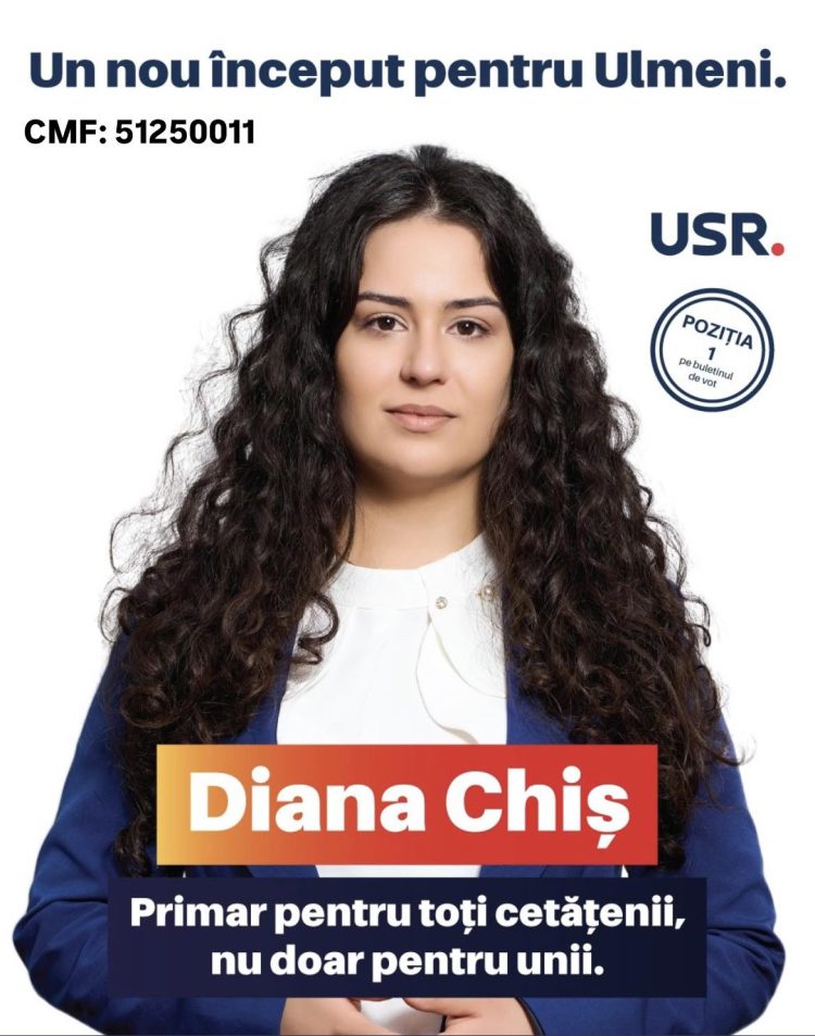 Provocare la dezbatere pentru viitorul Ulmeniului! Diana Chiș cere transparență și dialog public