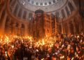 S-a aprins Lumina Sfântă la Ierusalim. Cel mai mare miracol al creștinității