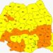 COD GALBEN de ninsori viscolite, vânt puternic în Maramureș