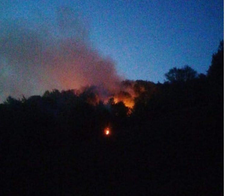 Circa 2 hectare de vegetație uscată au ars în în comuna Suciu de Sus