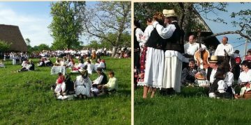 Joc cu Coșarca a doua zi de Paști la Preluca Veche