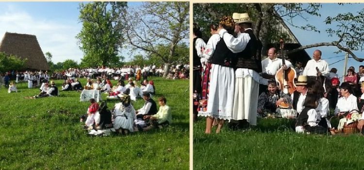 Joc cu Coșarca a doua zi de Paști la Preluca Veche