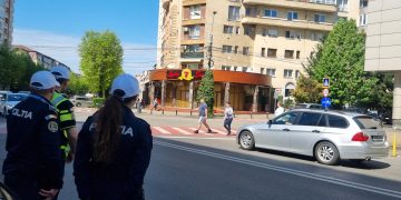 Acțiunea Blocada în Baia Sprie. 24 de autovehicule controlate timp de două ore