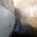 Incident feroviar lângă Baia Mare: Tren cuprins de fum în mers