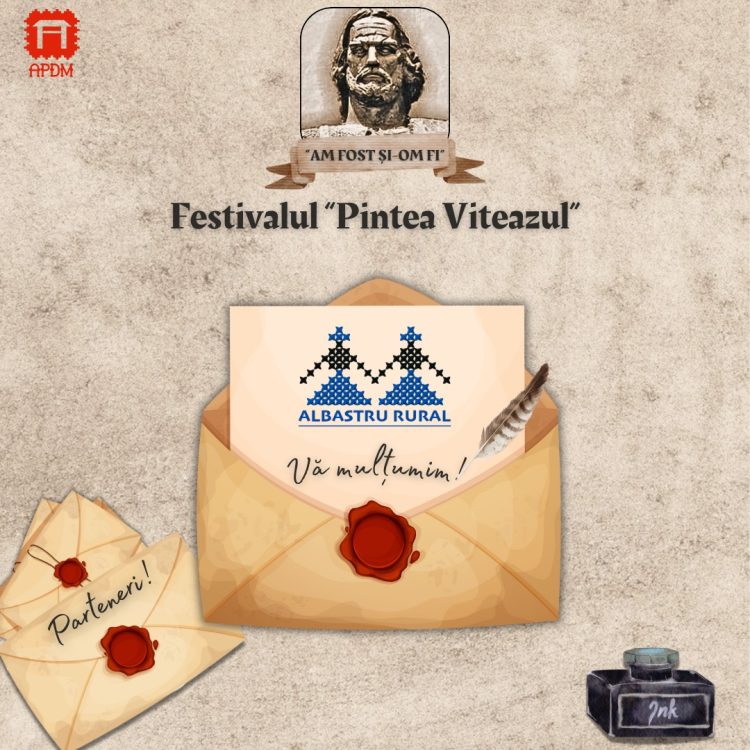 Modă cu suflet maramureșean la Festivalul „Pintea Viteazul” – Noua colecția Albastru Rural, prezentată la Bastionul Măcelarilor