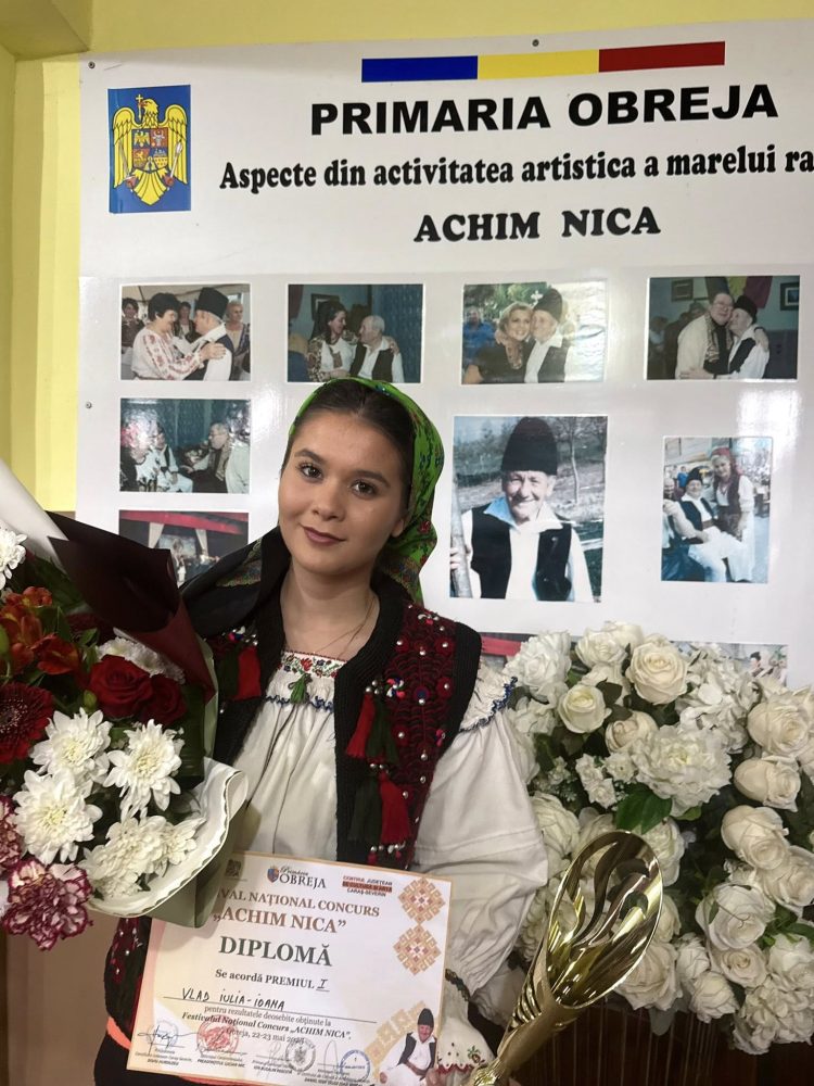 Iulia Ioana Vlad, Premiul I la prima ediție a Festivalului Național Concurs „Achim Nica”