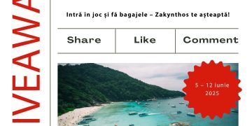 Sfara Tours oferă o vacanță gratuită în Zakynthos pentru două persoane