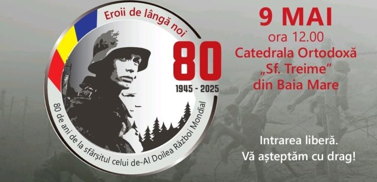 „Eroii de lângă noi. 80 de ani de la sfârșitul celui de-al doilea Război Mondial”, simpozion la Catedrala Episcopală