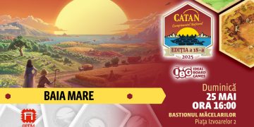Colonizatorii se adună la Baia Mare – Începe aventura Catan!
