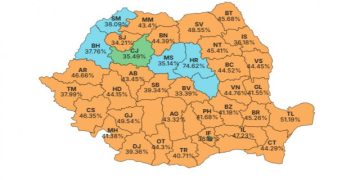 Așa arată harta electorală a României