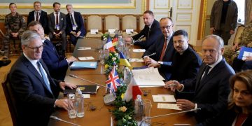 Summit istoric la Kiev. Liderii europeni discută cu Zelenski despre un armistițiu. Bolojan va participa prin videoconferință