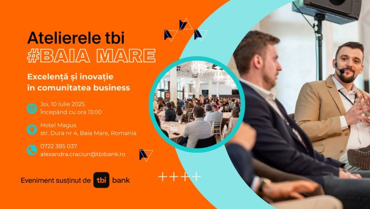 Atelierele #tbi ajung la Baia Mare: un nou prilej de dialog și colaborare în businessul local
