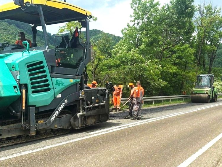 Lucrări de reparații pe DN18, tronson Sighetu Marmației – Rona de Sus