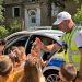 Câinele polițist Dovah, în vizită la copiii Grădiniței cu program prelungit nr. 9 Baia Mare