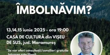 Seminarul “De ce ne îmbolnăvim?”, susținut de dr. Horst Müller, la Casa de Cultură din Vișeu de Sus
